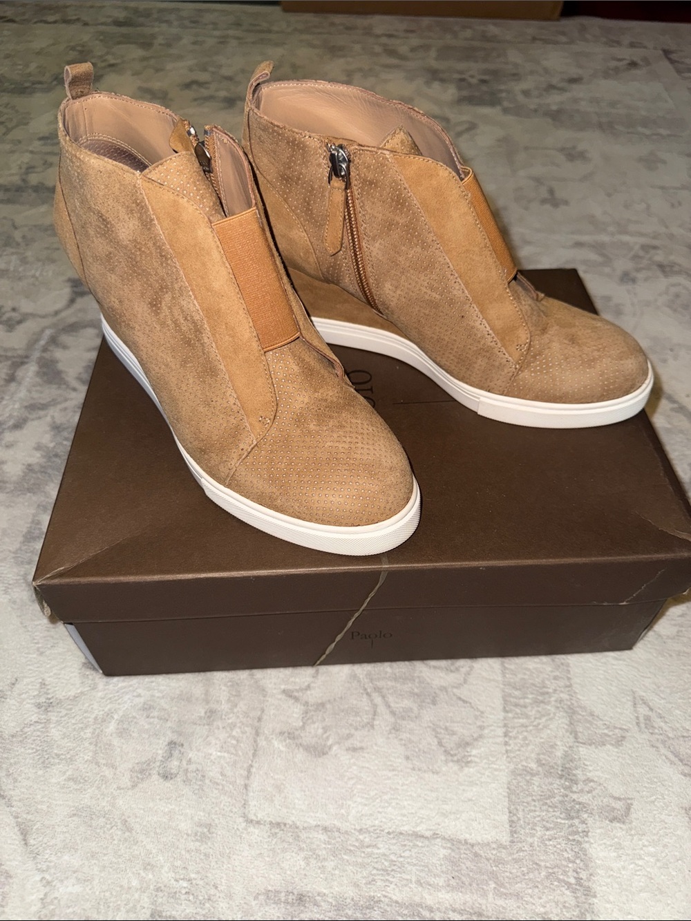 Linea Paolo- Felicia Wedge Sneakers